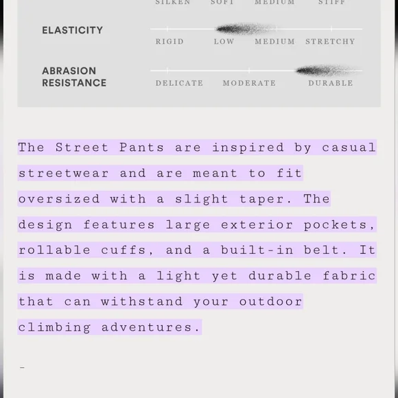 HITORII Street Pants, Lightweight, Outdoor, Black & Green, Buckle Belt, Size S - Picture 4 of 10